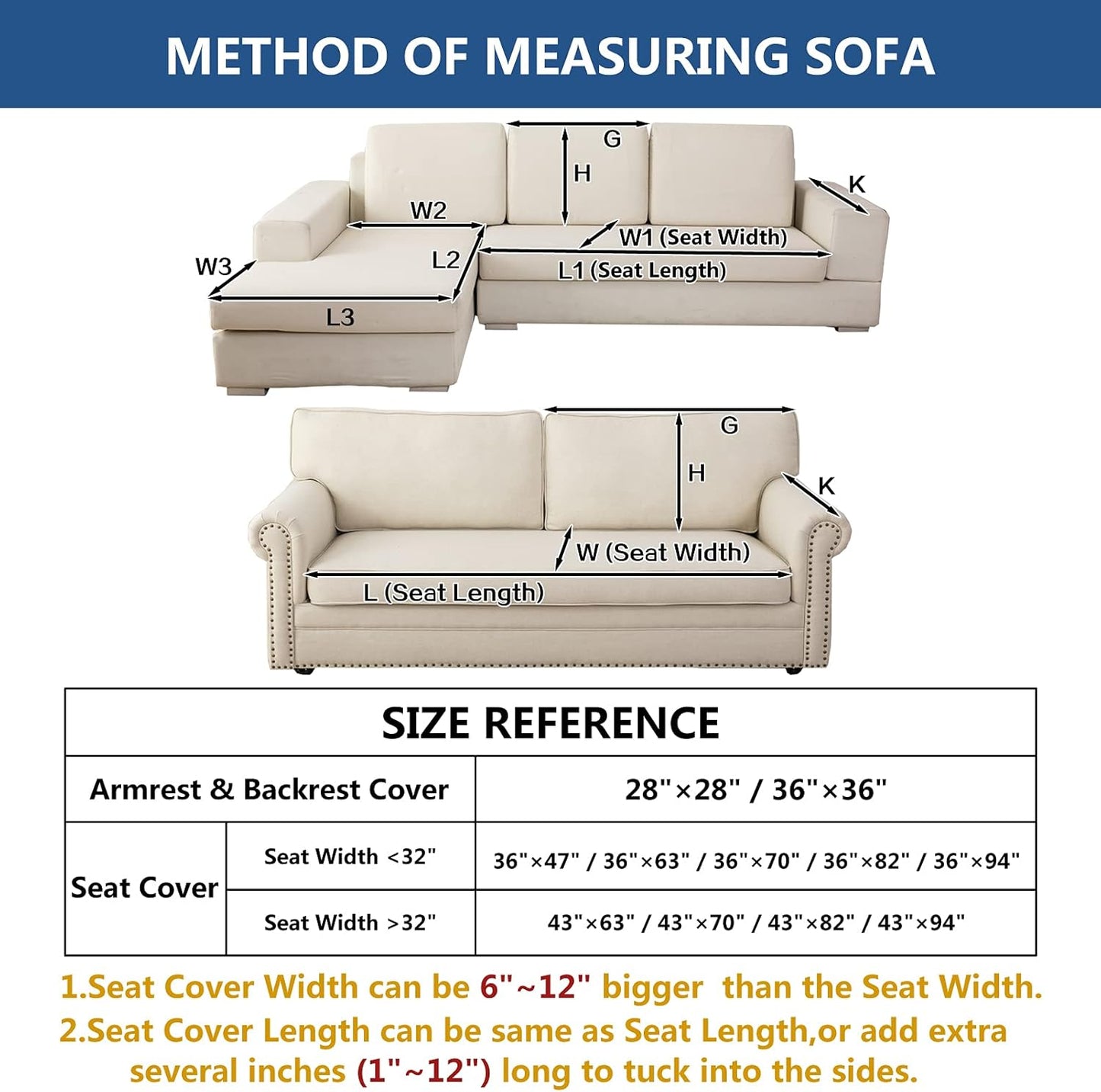Eismodra Couch Cover,Sectional Couch Covers,Sofa Covers for 3 Cushion Couch,Anti-Slip Sofa Slipcovers for Dogs Cats Kids Loveseat Recliner L Shaped Armrest Backrest,Coffee 36''x94''(Only 1 Piece)