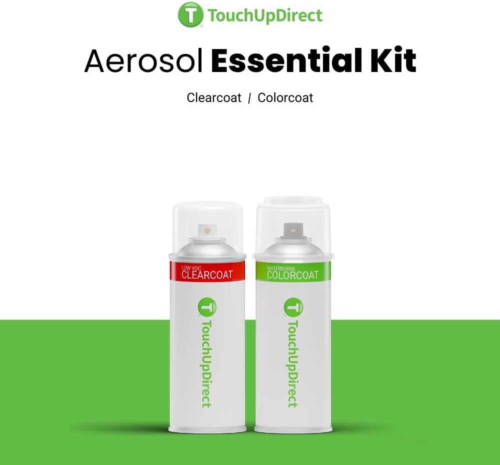 TouchUpDirect 781 Sea Glass Pearl Compatible with Toyota Exact Match Touch Up Paint Aerosol - Essential Kit