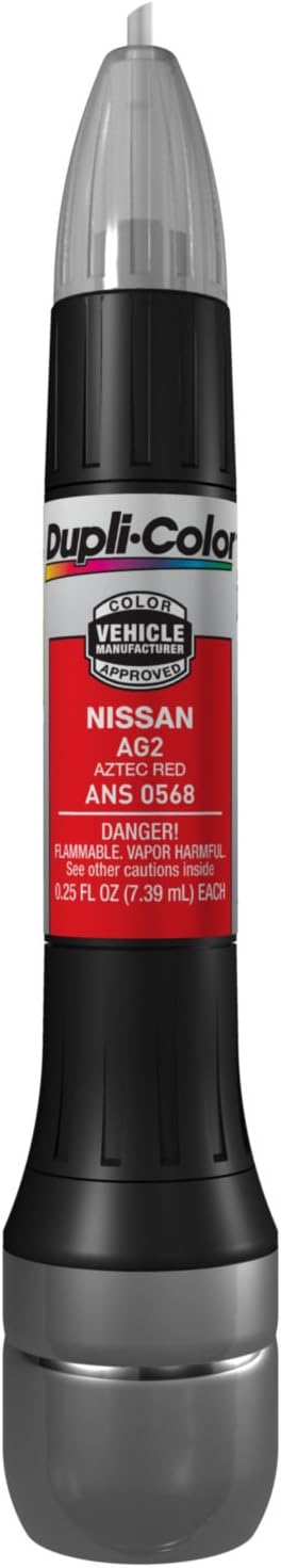 Dupli-Color ANS0568 Scratch Fix All-In-1 Exact-Match Automotive Touch-Up Paint – Nissan Aztec Red – 0.25 oz. Paint Pen