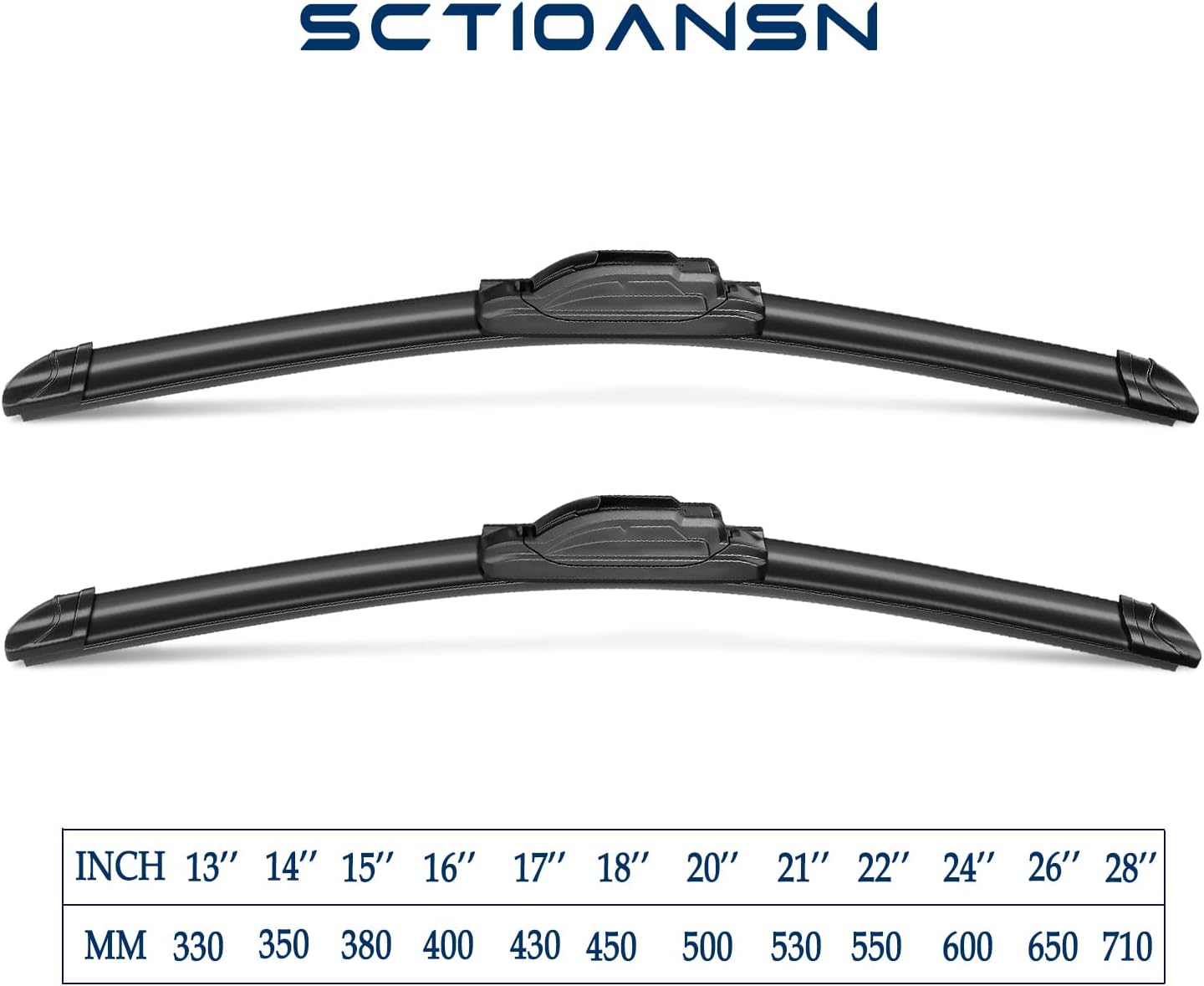 3 Wipers Set for GMC Yukon/Yukon XL 2015 2016 2017 2018 2019 2020, Windshield Wiper Blades Original Equipment Replacement Front and Rear- 22"/22"/13T" (Pack of 3) J- HOOK