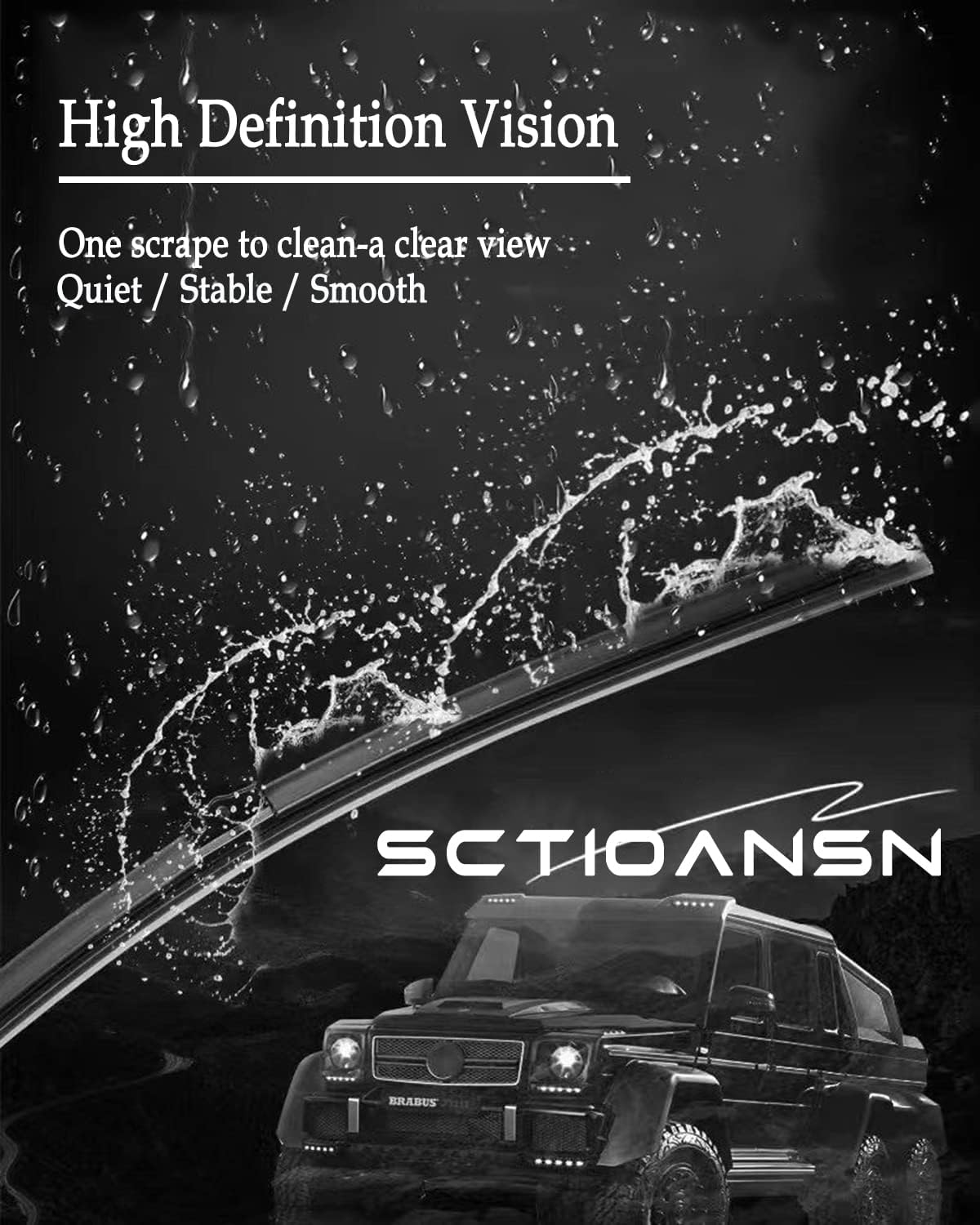 3 Wipers Set for 2008 2009 2010 2011 2012 Ford Escape, Windshield Wiper Blades Original Equipment Replacement Front and Rear- 20"/20"/12" (Set of 3) Pinch Tap