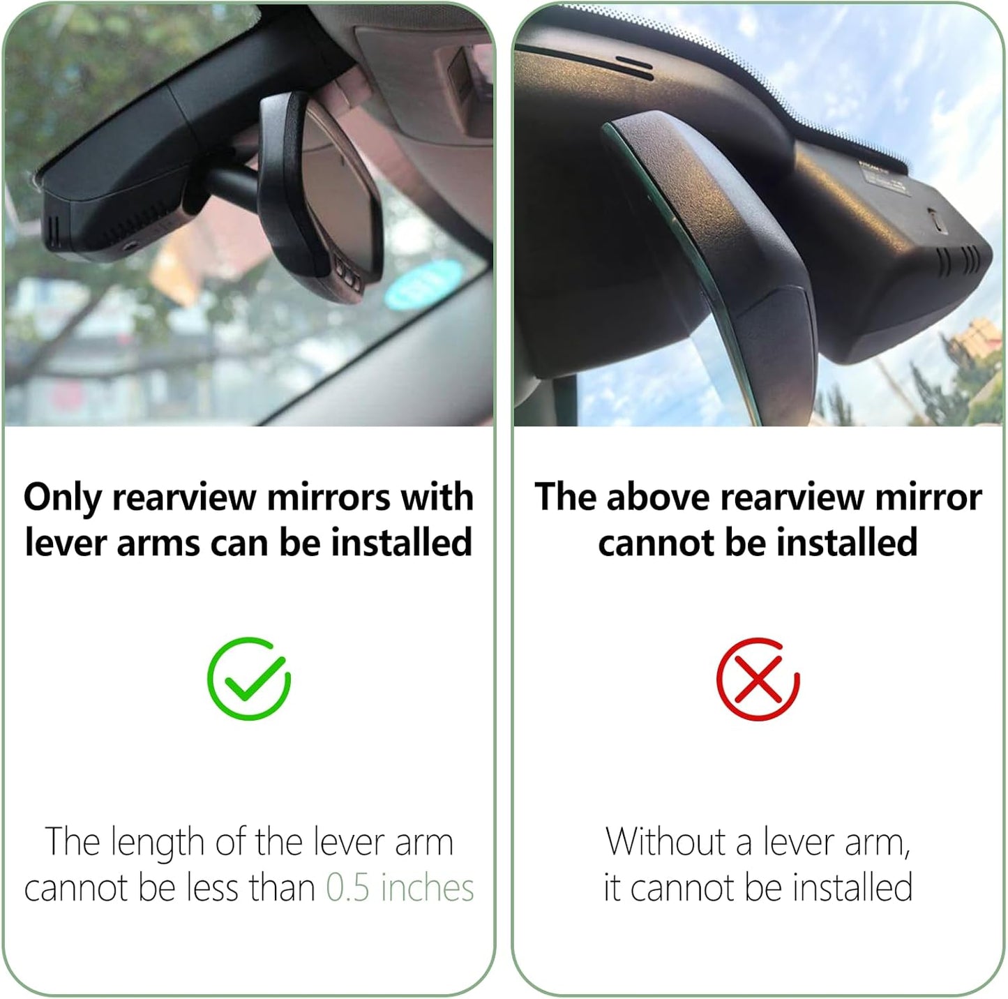 Radar Mount Mirror Mount Bracket，Aluminum Radar Detector Mount (for Escort Passport Beltronics Radar)