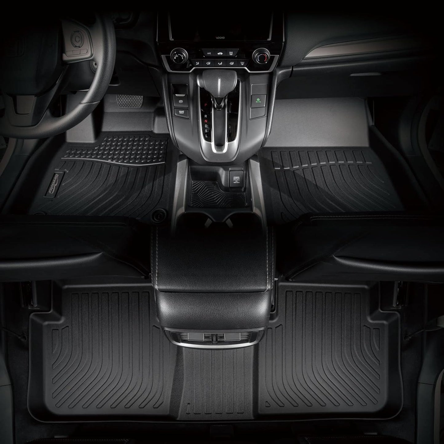 Binmotor-Floor Mats & Cargo Liner for Jeep Grand Cherokee 2005-2010, All Weather Car Mat Grand Cherokee Accessories Cargo Mat Floor Liners Trunk Liner